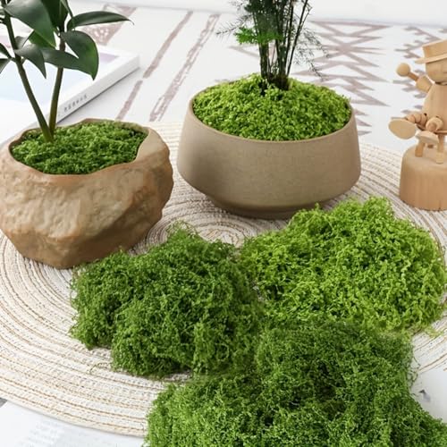 100g Dark Cyan Artificial Green Moss Lawn Plant Landscape - color: Blue1