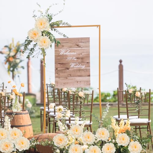 20 Pcs Artificial Flower Peonies, 5" Silk Fake Peonies with 6" Stems No Leaf, Faux Peonies Flowers for Decoration Wedding Home Party Centerpiece Decor Floral Art (Nude) - color: Nude