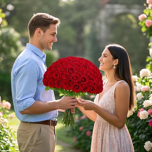 Waipfaru 200 Pcs Red Roses, Fake Roses Artificial Velet Flowers for Valentines Mothers Day Wedding Centerpieces Decor (Red) - color: Red, size: 200 Pcs