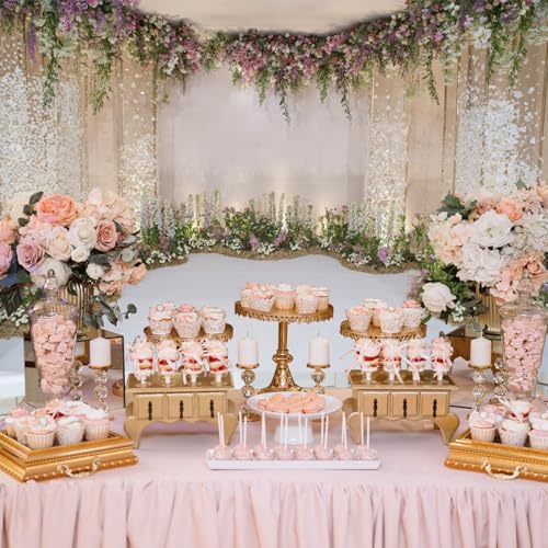 8x6ft Wedding Backdrop for Cradle Ceremony Background for Proposal Flowers Curtain Wedding Ceremony Banner Bridal Shower Background Mother's Day Floral Marriage Backdrop - size: 8x6ft