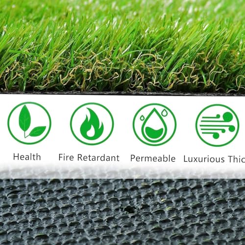 Artificial Grass for Dogs Pee Tray Fake Grass Mat for Professional Puppy Potty Trainer Replacement Dog Grass Pad for Indoor and Outdoor (25.5x19.5 Inch(Pack of 2)) - size: 25.5x19.5 Inch(Pack of 2)