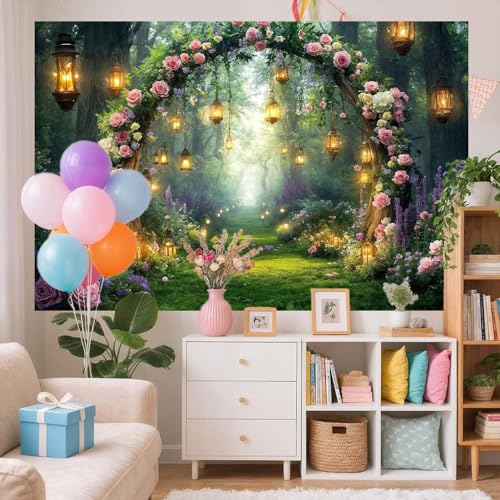 5x4ft Purple Flower Wedding Photography Backdrop Lavender Floral Wedding Bridal Photography Backdrop Anniversary Birthday Baby Shower Girl Party Banner Photo Booth Props Background Wall Decor - color: Multi8, size: 5X4FT