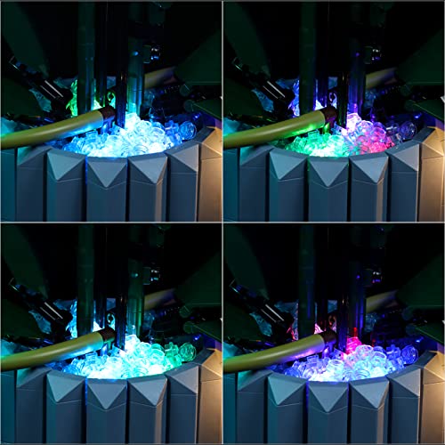 LED Light Kit for Lego Orchid 10311 Plant Decor Building Set; Decoration Lights Build a Succulents Display Piece for The Home or Office (Lights Only, No Lego Models) - color: 10311 Orchid, size: Standard Version