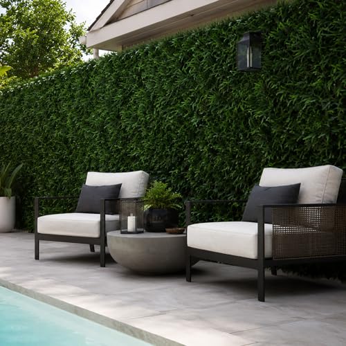 3rd Street Inn Artificial Greenery Wall Panels for Privacy - 12-Pack - color: Grass