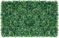 12 Pack 24"x16" Artificial Grass Wall Panels 2'' Height Boxwood Privacy Hedge Screen, UV Protected Indoor Outdoor Garden Wedding Party Backdrop Decor, 32 SQ FT Greenery Fence Panels, 100 Zip tie - size: 16inch x 24inch