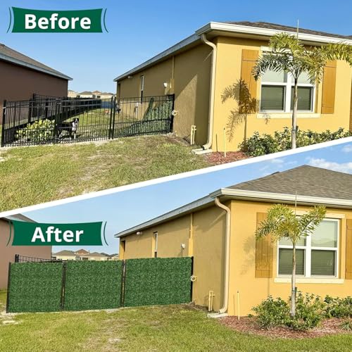 12 Pack 24"x16" Artificial Grass Wall Panels 2'' Height Boxwood Privacy Hedge Screen, UV Protected Indoor Outdoor Garden Wedding Party Backdrop Decor, 32 SQ FT Greenery Fence Panels, 100 Zip tie - size: 16inch x 24inch