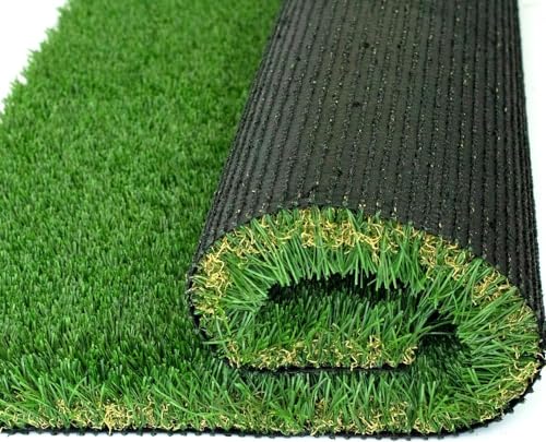 Petgrow Ultrathick Artificial Grass Turf,1.77 Inch High Dense W Shape Grass Silk -Durable PU Backing-Luxurious Indoor Outdoor Dog Garden Landscape Patio Synthetic Fake Faux Grass Mat-Sent by Rolled - size: Sample- 1FTX1FT