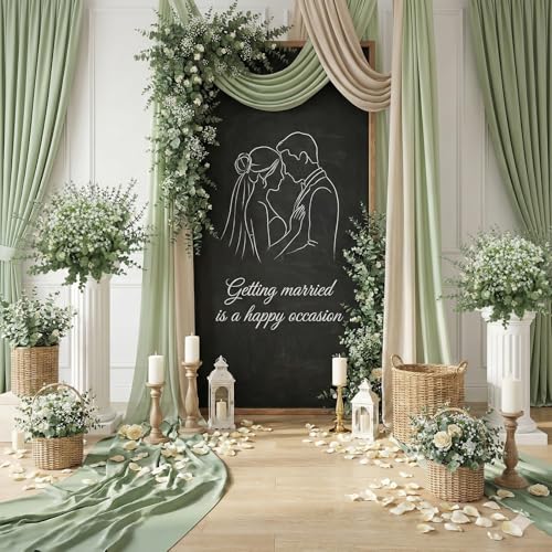 lovemoon 100 Pcs Mixed Greenery Artificial Eucalyptus Stems, Baby Breath Artificial Flowers Bulk and Eucalyptus Leaves for Wedding Bouquets Home Office Floral Decor (100, Green and White) - color: Green and White