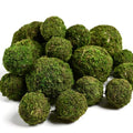 Usmola 18pcs Fake Moss Balls, 6pcs 3.2" Faux Green Balls + 12pcs 2" Artificial Moss Decorative Balls for Centerpiece Bowls (Fresh Green)