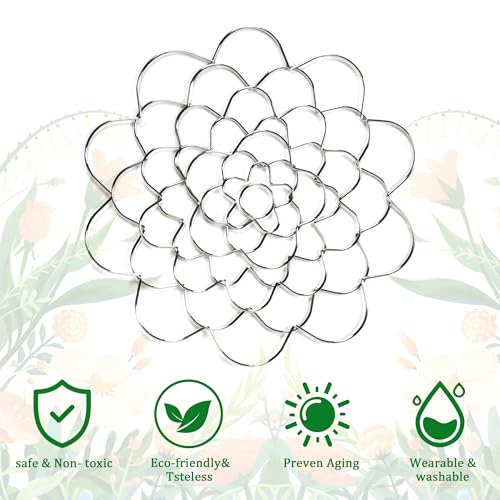 Flower Arrangement Holder Stainless Steel, Wire Flower Arranging Tool Flower Grid Flower Frog Wire Arranger for Vase Floral Stems Bouquets Plant Fixation (6inch) (1 PCS) - color: 1 PCS