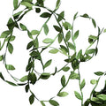 132 ft Large Leaf Trim Ribbon,Artificial Greenery Garland Vines for Baby Shower DIY Craft Wreaths Party Wedding Home Spring Decoration - size: Large 132 ft