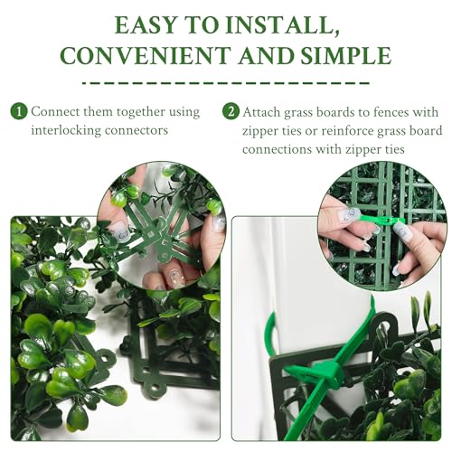 Artificial Ivy Privacy Fence Screen: 72"x 144" (72 SQFT) 4-Layer Leaf UV-Anti Faux Greenery Boxwood Backdrop Ivy Vine Leaf Panels for Outdoor, Indoor, Garden, Backyard and Decor - size: 72"x144" (1)