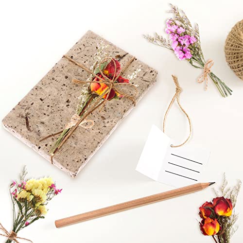 20Pcs Don't Forget Me Flower Bouquets Natural Forget-me-nots Dried Flower Bouquet Myosotis Sylvatica Dry Flower Leaves Lagurus Dried Embossing Flower Bundle Plant Stem Bunch for DIY Craft,Photo Props - color: 20pack