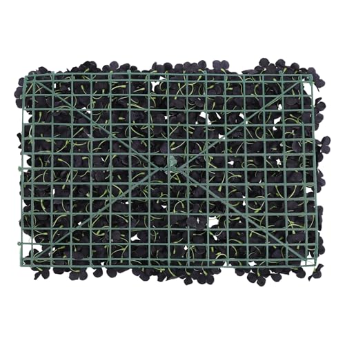 Black Hydrangea Artificial Flowers Panel, 4pcs 23.62" X 15.75" Silk Fabric Wall Mat for Halloween, Thanksgiving, Wedding, Party Event Decor - color: Black Hydrangeas, size: 4 pieces