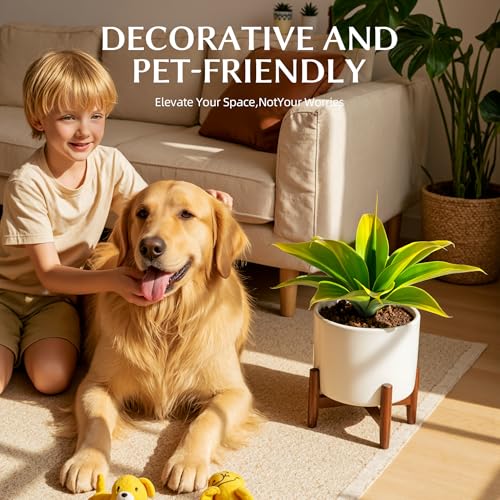 Ttranewsoo Artificial Agave Plants,Large UV Resistant Fake Agave Planters 12" for Indoor and Outdoor Decorating Tropical Plant Succulents Greenery Indoor Decor (2Pack) Yellow - color: Agave12-ye2