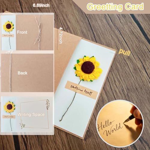 6 Pack Artificial Sunflowers for Gift Card, Realistic Silk Fake Sunflowers with Stem, 25 Inch Faux Flowers for Gift, Birthday, Mother's Day, Housewarming, Anniversary Decor - color: 6pcs-25inch