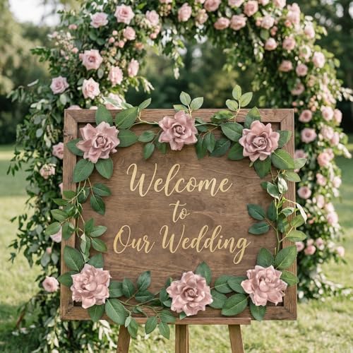IPOPU Artificial Gardenia Flowers 25PCS 3.15’’ Artificial Foam Roses Bulk Fake Flower Heads with Stems for DIY Wedding Bouquets Party Home Centerpieces Decor(Vintage Pink) - color: Vintage Pink