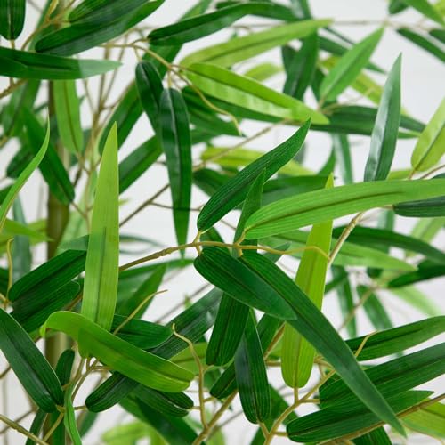Nearly Natural 9ft. Artificial Green Bamboo Tree - size: 9ft