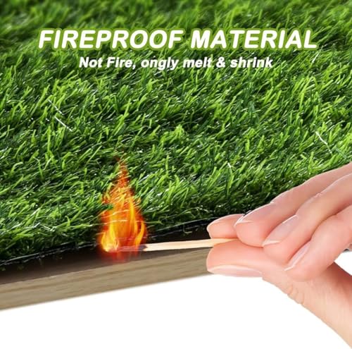 CooZero Artificial Grass, 47.3"x31.5" Professional Dog Grass Mat, Potty Training Rug and Replacement Turf Outdoor Rug Patio Lawn Decoration, Easy to Clean with Drainage Holes(47.3x31.5 inches) - size: 47.3 x31.5 inch
