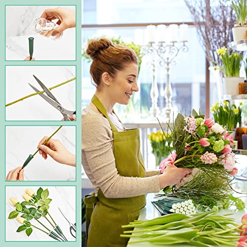 Tessco for you 90 Pcs Floral Water Tubes 6 Inch Floral Tubes Plastic Flower Supplies for Fresh Flowers with Rubber Cap for Flower Stem Arrangements Florist Supplies(Green) - color: Green, size: 6 Inch