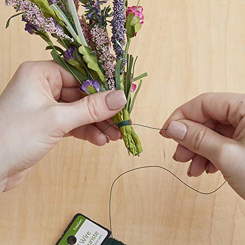 FloraCraft 26 Gauge Floral Wire 270 Feet Green