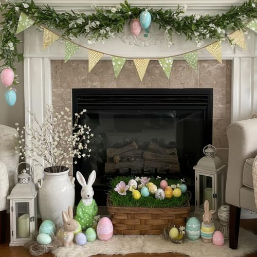 3 Pcs Cherry Blossom Branches Artificial Flowers for Spring Summer Indoor Decoration Faux Cherry Blossom Long Stems Creamy White Silk Fake Flowers for Tall Vase Arrangements Home Wedding Table - color: Creamy White