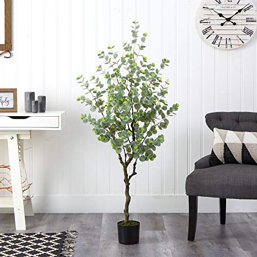 Nearly Natural 4.5ft. Eucalyptus Artificial Tree