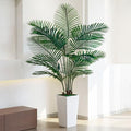 Artificial Palm Tree 6FT Tall, Faux Palm Tree Indoor Outdoor, 72in Fake Tropical Areca Plant with Planter, Lifelike Leaves Large Potted Floor Plant for Home Office Living Room Decor