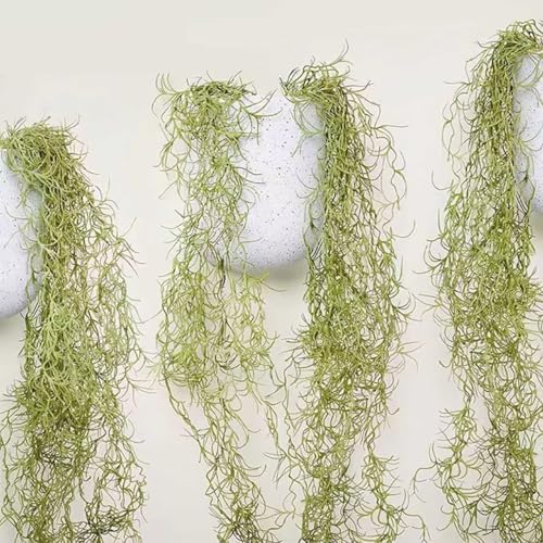 2 PCS Super-Large Fake Moss for Succulents 33 inches Long DIY Decorative Center Ornaments Display