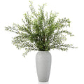 Suncalla 43" Artificial Eucalyptus Branches for Summer Home Decor, Tall Faux Greenery Stems for Vases, Centerpieces, Wedding Arrangements, Table Displays, Farmhouse Modern Floral Decorations(6 Pack)