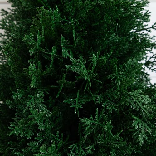 Nearly Natural 2.5ft. UV Resistant Artificial Cedar Plant with Integrated Ground Stake (Indoor/Outdoor) - Set of 2 - size: 2.5ft.