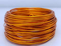 15 Gauge Anodized Aluminum Wire 49 Feet for Jewelry Making Craft DIY（1.5mm,Dark Gold,41517） - color: Dark Gold, size: 15 Gauge