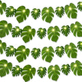 GuassLee 13.12 FT Hawaiian Tropical Party Decoration String Lights-40 LED Monstera Leaf String Lights for Luau Aloha Jungle Themed Party Decorations Supplies (2 Pcs)