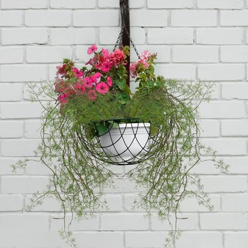 Artificial Twig Vine for Wall Hangings 55" Long Faux Greenery Décor Myriad Strands Twig Garland Hanging Vines for Home Wedding Decoration
