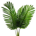 DVGUN 5 Pack Palm Artificial Plants Leaf for Home Kitchen Party Flowers Arrangement Wedding Decorations,Faux Large Tropical Palm Leaves Imitation Ferns