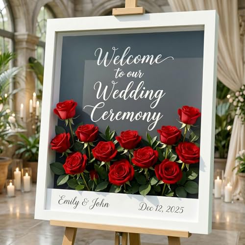 Lifewit Classic Red Artificial Roses Flowers, Faux Long Stem Silk Roses Bulky for DIY Wedding Bouquets Decoration, Centerpieces Arrangements, Velentine,12 Pcs - color: Red