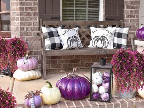RECUTMS 4Pcs 29.9 Inch Fake Hanging Eucalyptus Plants, UV Resistant Plastic Fuchsia Artificial Ferns for Outdoor Home Room Garden Wedding Party Porch Wall Shelf Indoor Creeping Jenny Greenery Decor - color: Mauve