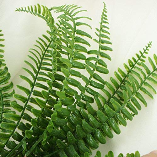 18" Artificial Soft Plastic Boston Fern - Package of 3 - color: Boston
