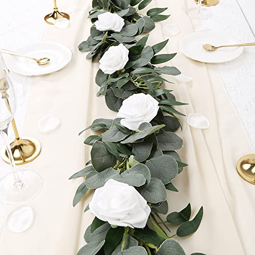200pcs White Artificial Foam Rose Flower Head, 3-Inch Fake Flower Heads Stemless Flowers for DIY Crafts,Wedding Bouquets Centerpieces Arrangements Party Baby Shower Home Decor (White) - color: White, size: 200PCS