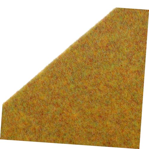 Cabilock 5Pcs Simulation Doll House Grass Mats 11.81X7.87 Inch Artificial Lawn for Miniature Model Landscape Sand Table Decoration