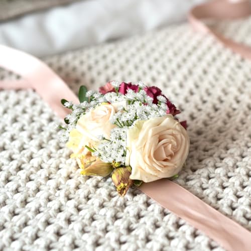 Babys Breath Artificial Flowers 12Pcs, Fake Babies Breath Bouquets Gypsophila Real Touch White Faux Flowers for Wedding Floral Arrangement Home Decor