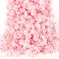 Augshy Cherry Blossom Garland, 6 Pack Artificial Cherry Flower Vines Pink Silk Sakura Vine Hanging for Wedding Party Arch Office Table Spring Summer Valentine Floral Home Decor