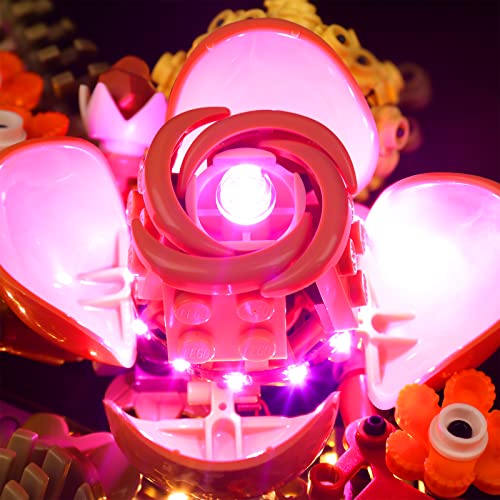 LED Light Kit for Lego Dried Flower Centerpiece 10314 Artificial Plants Set, Decoration Lights Build a Artificial Plants Display Piece for The Home or Office(Lights Only, No Lego Models) - color: Dried Flower 10314, size: Standard Version