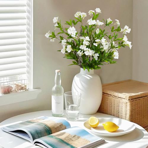 Melorca&Guilla Artificial Plants,3PCS 31" Green Eucalyptus Faux Branches for Vase,Faux Greenery Stems Artificial Branches for Shop Garden Office Home Décor (3, Willow) - color: Willow