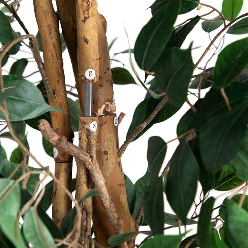 Nearly Natural 10ft. Artificial Ficus Tree - size: 10ft, style: Tree in Pot