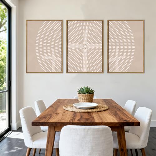 Framed Jesus Wall Art Jesus Feeds The 5000 Canvas Wall Art Christian Paintings Neutral Painting Christian Jesus Artwork Modern Religious Pictures for Living Room Bedroom Office Farmhouse 16x24 Inch Set of 3 - color: Jesus Feeds The 5000, size: 24"L x 16"W