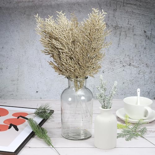PATIKIL 13" Artificial Bamboo Leaves, 20Pcs Faux Bamboo Leaves Fake Greenery Leaf for Home Hotel Office Decoration, Green