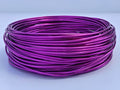 15 Gauge Anodized Aluminum Wire 49 Feet for Jewelry Making Craft DIY（1.5mm,Dark Purple,41511） - color: Dark Purple, size: 15 Gauge