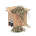 Royal Imports Preserved Natural Spanish Moss, Fresh Dried Shredded Loose Chunks, 3 LB Bulk Case - size: 3 Lbs Box