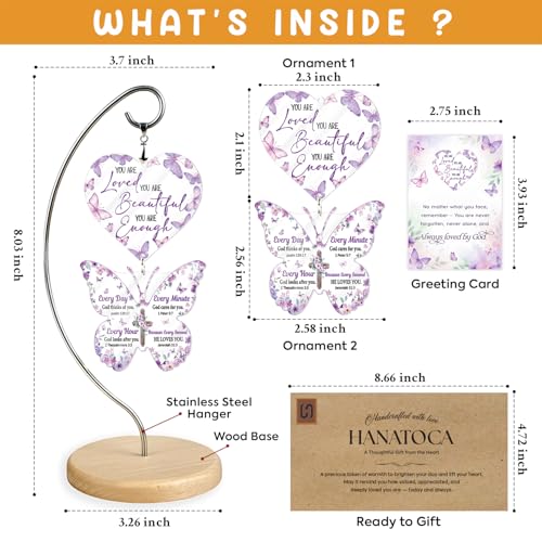 Christian Gifts for Women Birthday - Butterfly Inspirational Gifts for Friends, Mom, Sister, Girl, Female Coworker, Christian - Religious Spiritual Gift - Spiritual Present for Female Friend Family - color: 14 - Religious Butterfly